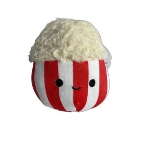 Arnel The Popcorn Bucket 5 Inch Summer Collection Squishmallow Plush NWT